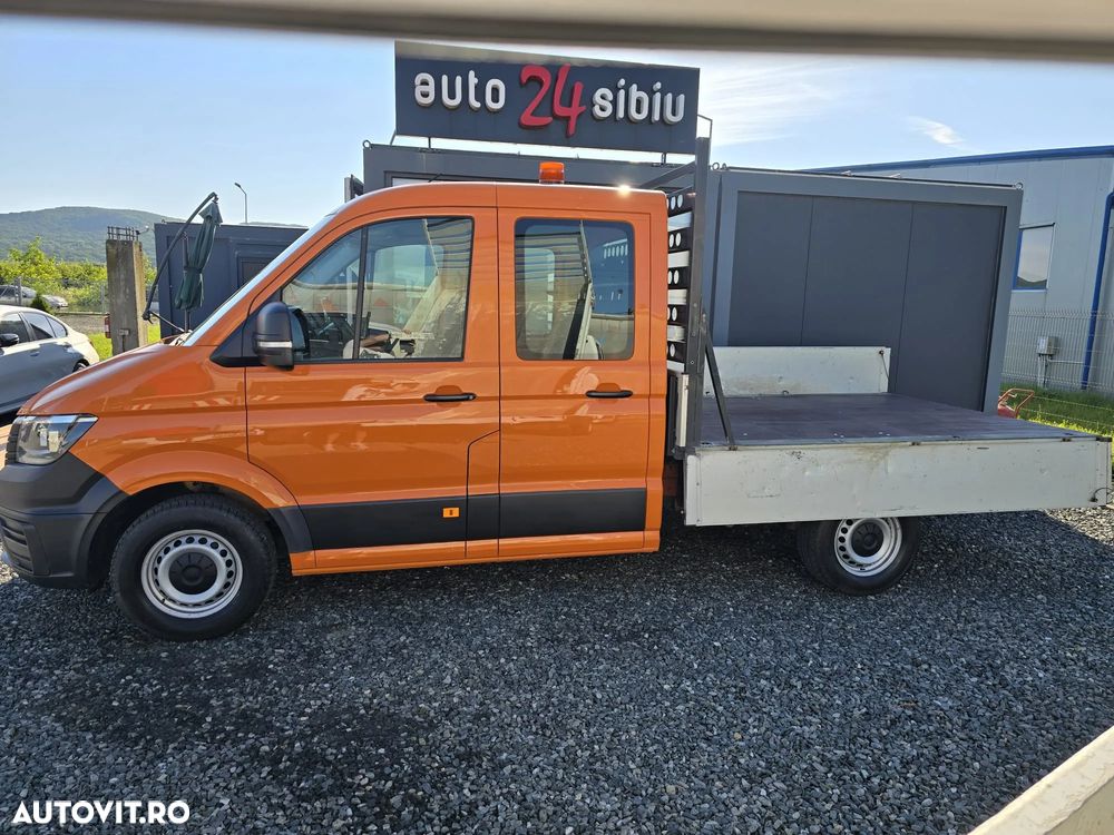 Volkswagen Crafter 140 CP doka 6 loc. bena 2,7 m. 2019 - 7