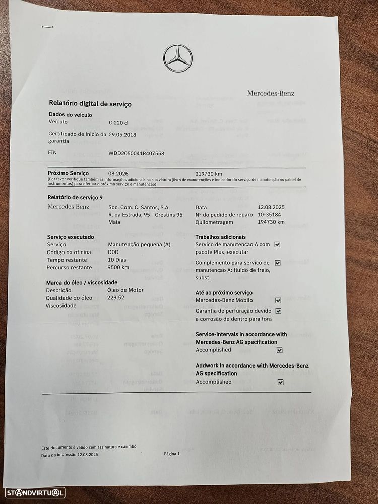 Mercedes-Benz C 220 d AMG Line Aut. - 26