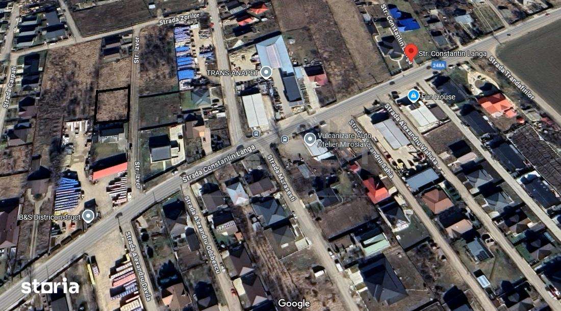 Teren zona Miroslava 1157mp intravilan suprafata plana, zona foarte bu - Imagine principală: 3/5