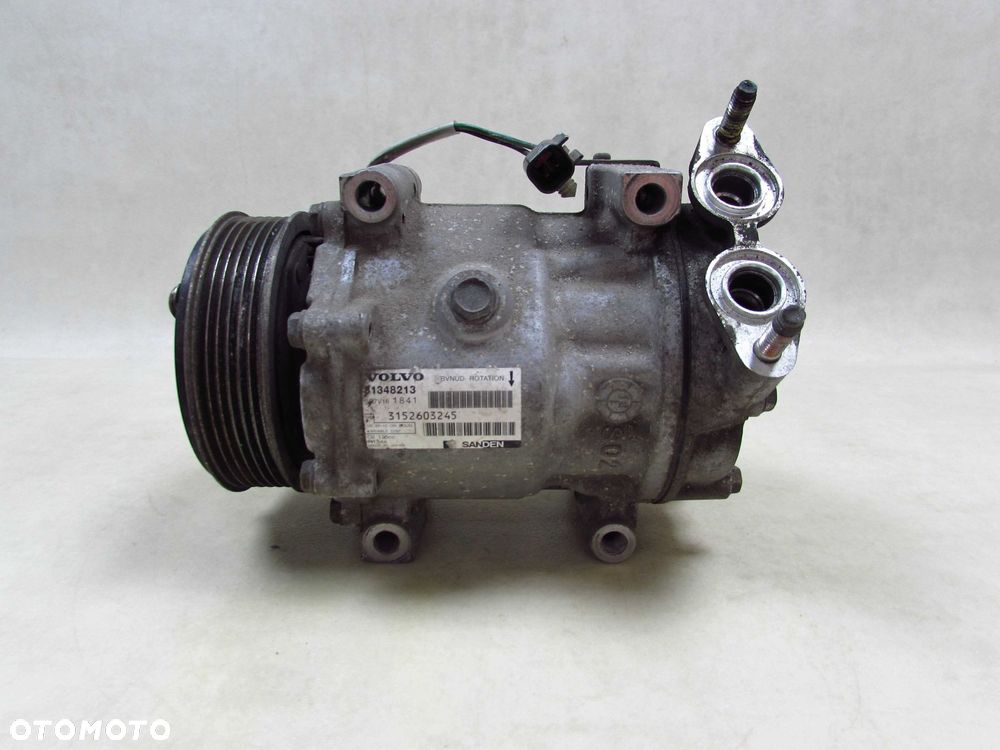 VOLVO V40 V50 S60 II V60 S80 V70 1.6 D2 10- SPREZARKA KOMPRESOR KLIMATYZACJI 31348213 9565305145 - 4