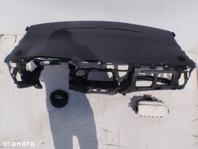 kia rio 3 iii deska kokpit konsola poduszki pasy - 3