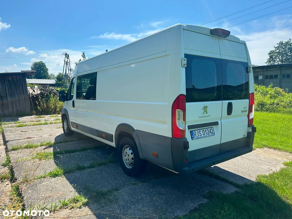 Peugeot Boxer DOKA, BRYGADÓWKA 6-osób 2.0 diesel 163kM, manual,2017rok, EURO 6! ORGINALNY NIEWIELKI PRZEBIEG! - 14