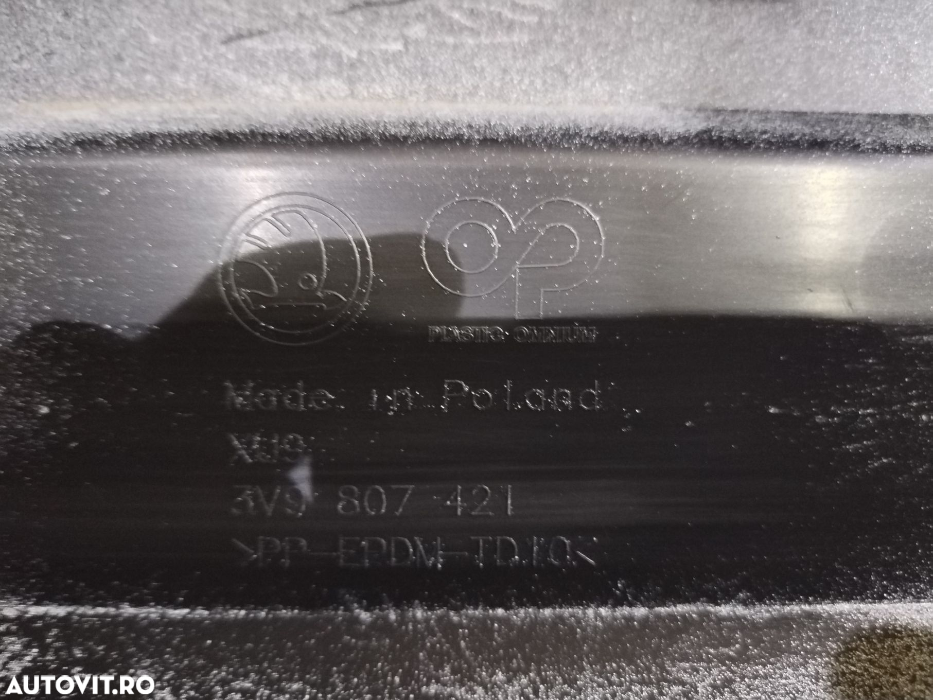 Bara spate Skoda Superb 3, kombi, break, cod de origine OE 3V9807421, 2015, 2016, 2017, 2018, 2019, 2020, 2021, 2022, 2023, 2024. - 9