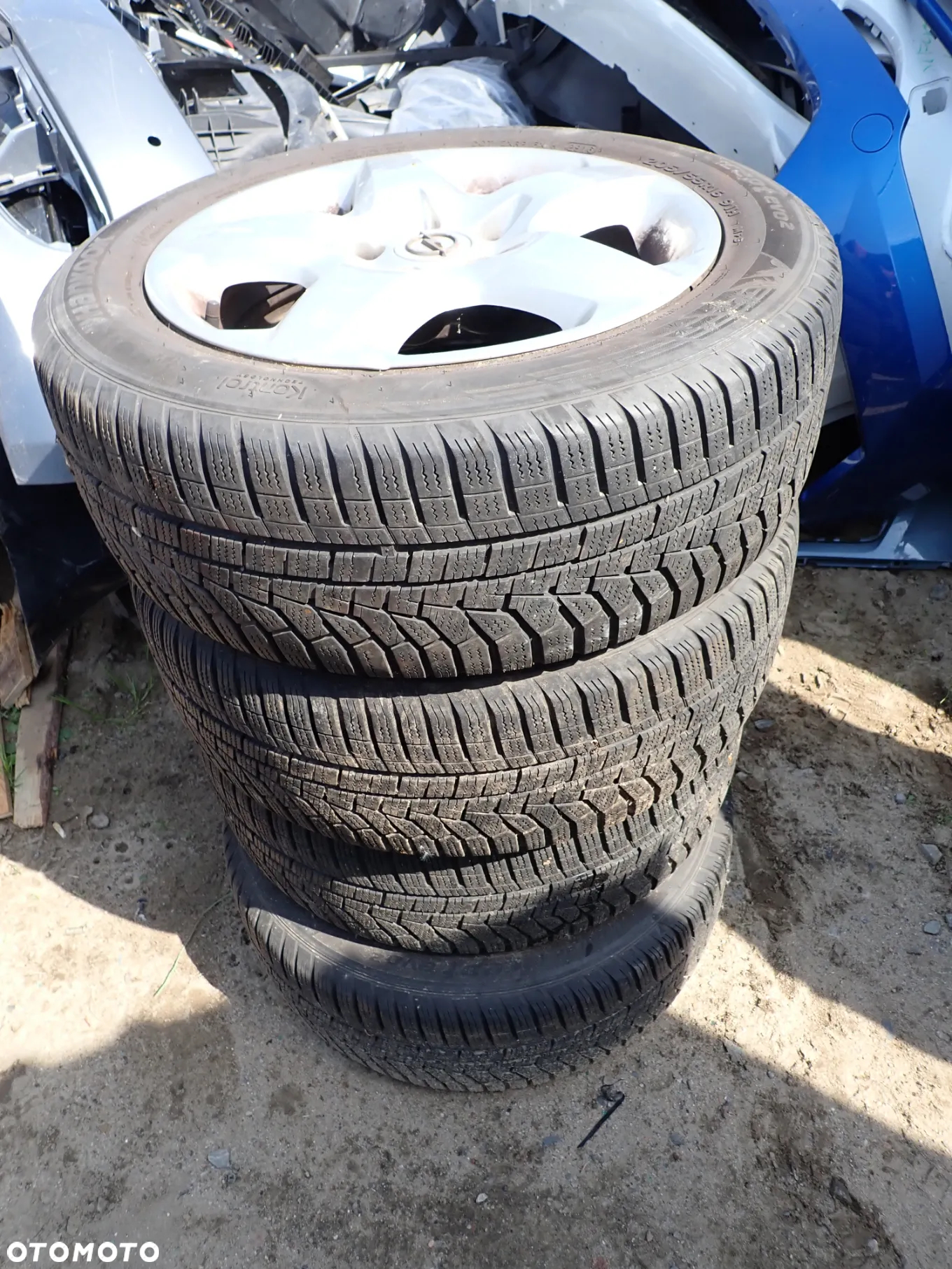 OPEL ASTRA H III FELGI KOŁA STRUKTURALNE 16" 205/55 - 2