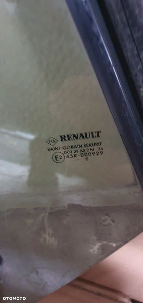 Szyba prawy tył tylna prawa Renault Megane II CC Cabrio AS2 06r - 4