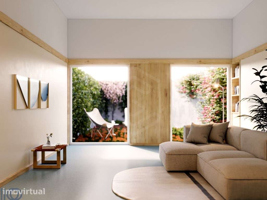 Apartamento T1 com mezanino e varanda perto da Praça da República -... - Grande imagem: 2/6