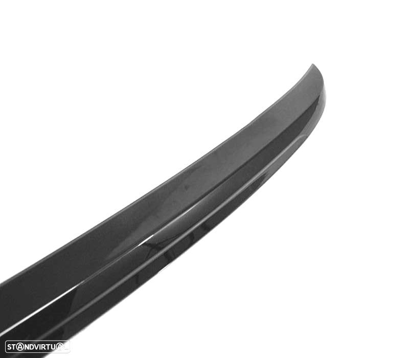AILERON LIP SPOILER BMW E60 LOOK M5 PRETO BRILHANTE - 3