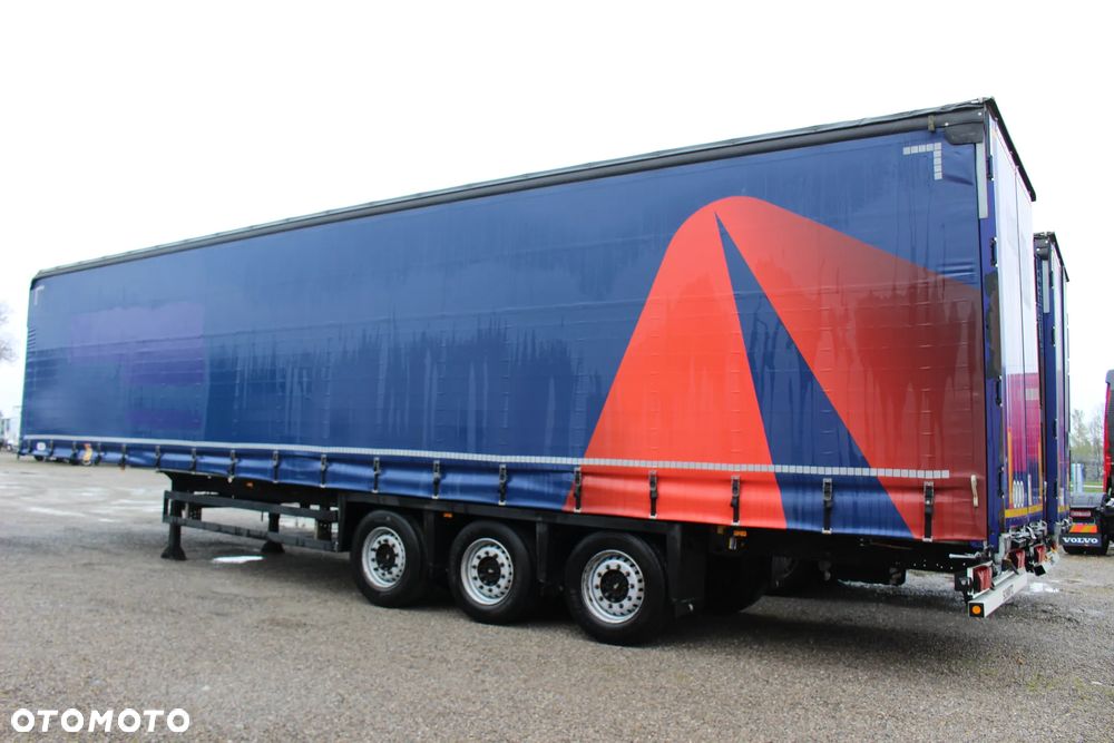 Schmitz Cargobull VARIOS /FIRANKA  /OSIE SCHMITZ / DACH PODNOSZONY/ RAMA OCYNK /SERWIS FR / IDEALNY STAN / - 4