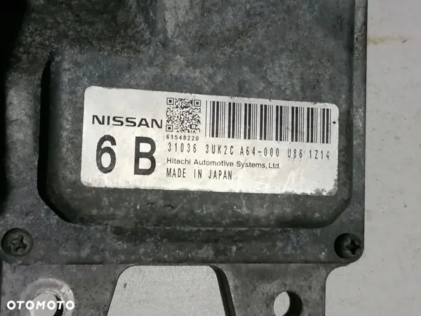 NISSAN QASHQAI I - STEROWNIK SKRZYNI BIEGÓW 310363UK2C - 2