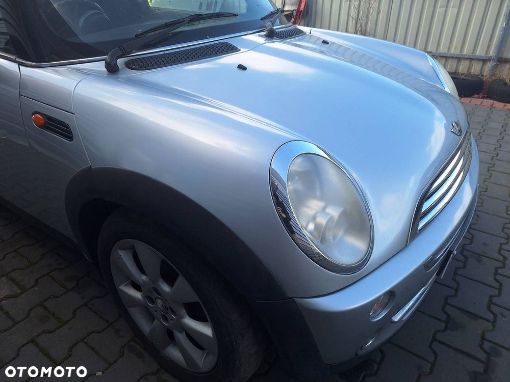 KOMPLETNY PRZÓD MASKA ZDERZAK MINI COOPER R50 900/7 PURE SILVER - 10