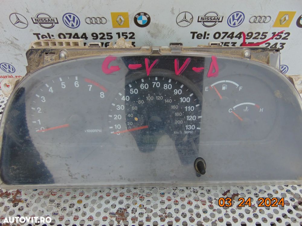 Ceasuri bord Suzuki Grand vitara 1.6 benzina 1998-2005 km si mile - 2