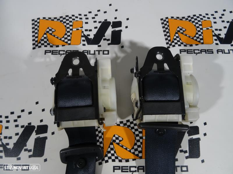 Conjunto De Cintos Audi A4 (8E2, B6) Cintos Traseiros Audi A4 B6 Seda - 6
