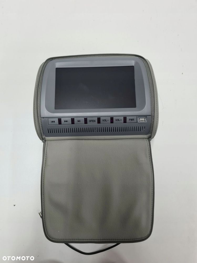 VW T5 T6 MULTIVAN zagłówek fotela przód kierowcy pasażera monitor DVD - 3