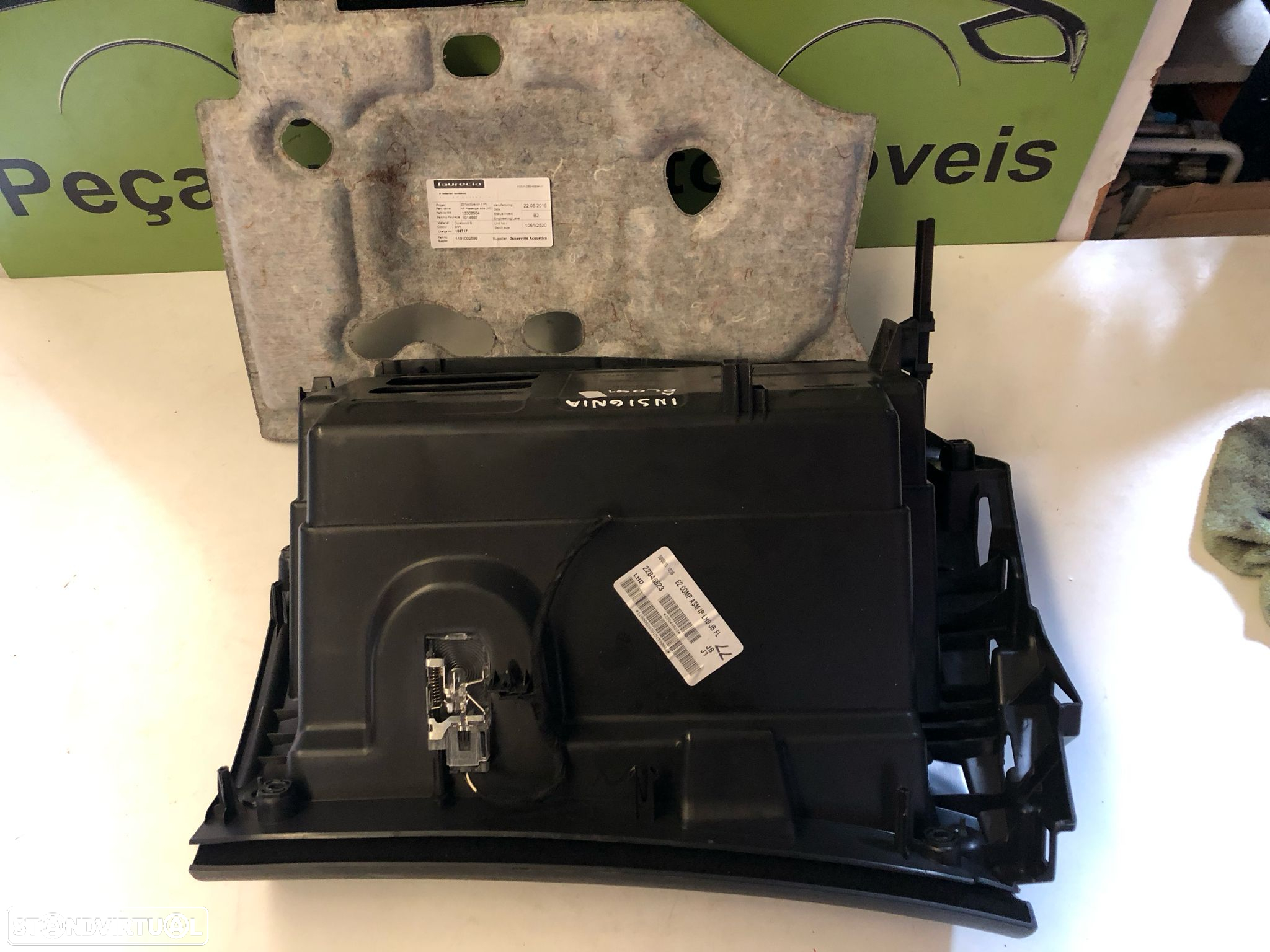 OPEL INSIGNIA A PORTA LUVAS - PL041 - 5