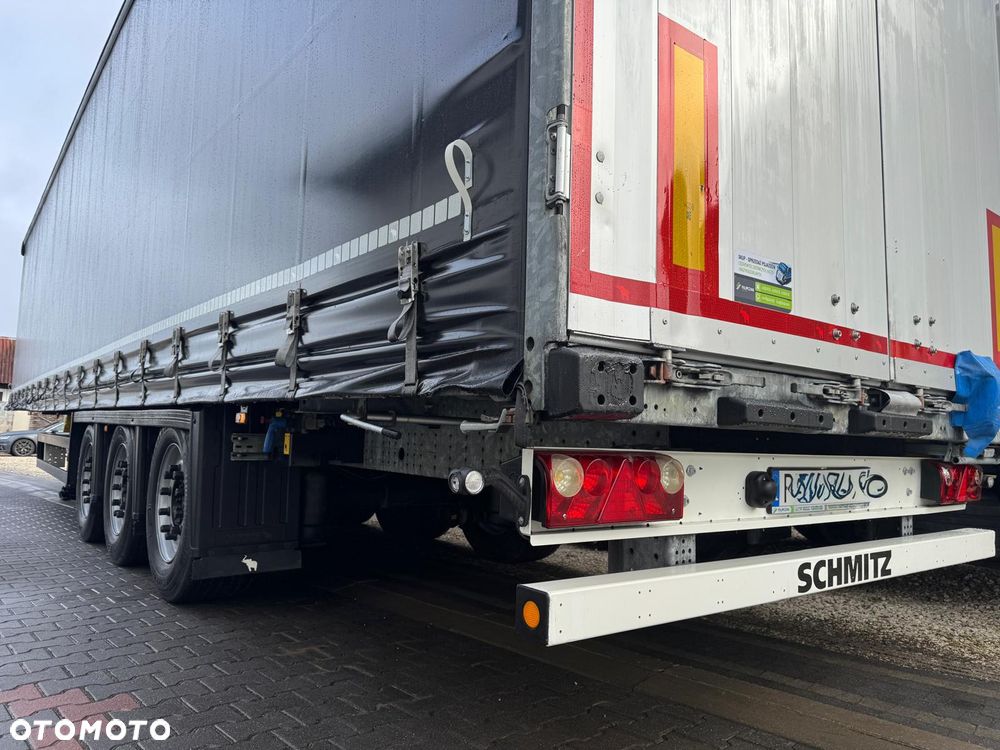Schmitz Cargobull VARIOS- naczepa typu standard lub mega Dach podnoszony regulowany 10 sztuk Sprzedam. Koła 385/55R22,5 - 5