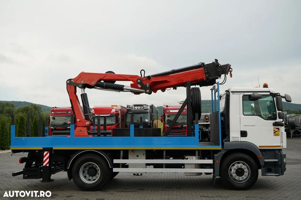 MAN TGM 15 .290 / HDS HC 190 + FORATOR 2 mb / FORMAT / RADIO CONTROL / EURO 6 / MANUAL / 2019 - 8