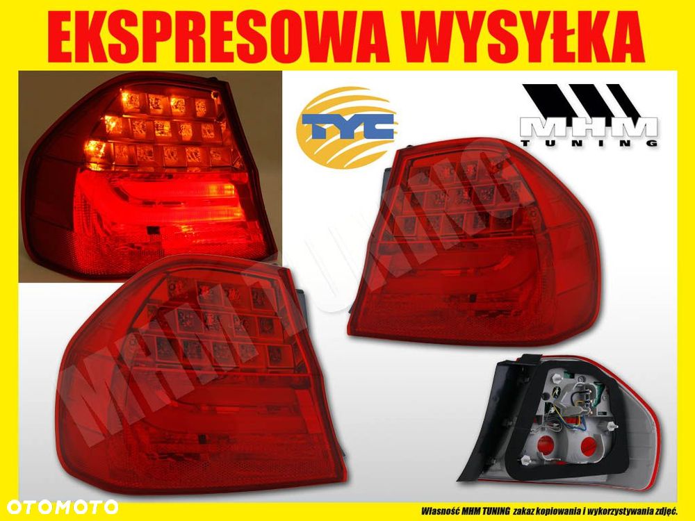 LAMPA TYL BMW 3 E90 SEDAN LIFT LCI 2008-2012 LED L - 4
