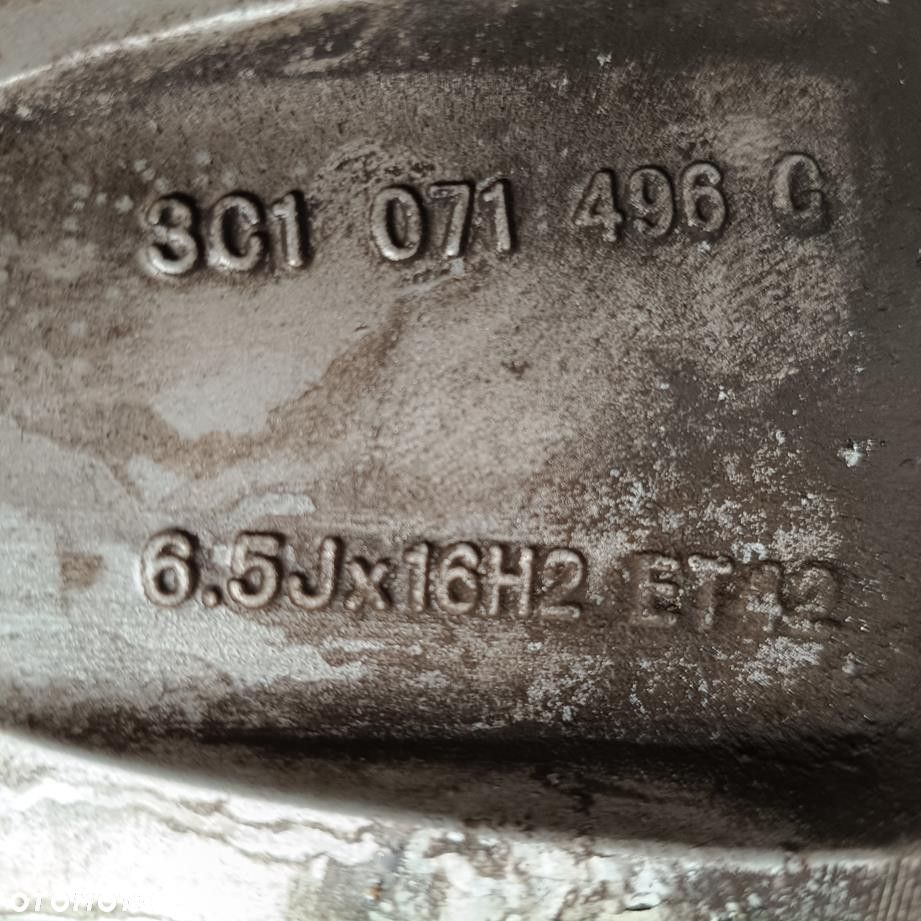 Alufelgi 5x112 16 Vw Passat B6 3C1071496G 4szt (F9101) - 6