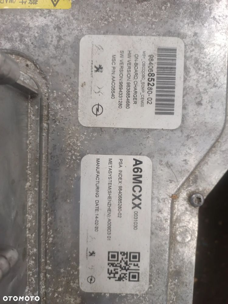 Inventer A6MCXX Ładowarka pokładowa OBC Peugeot 3008 II DS3 CROSSBACK 9839383180 9841283080 hybryda E-208 CORSA F - 3