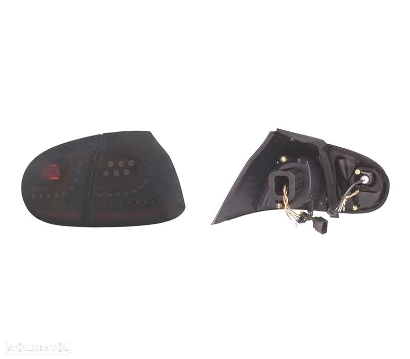 CONJUNTO DE FAROLINS LED VOLKSWAGEN VW GOLF 5 03-08 NEW LOOK INDICADORES DINAMICOS - 5