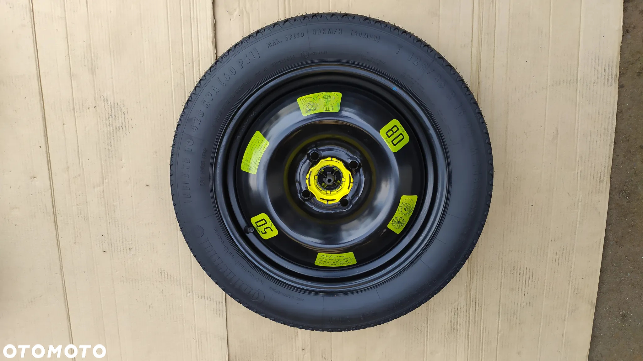 Koło dojazdowe 16 4x108  CITROEN C3  Aircross C4 C4 Cactus  DS3 DS4 + zestaw - 12