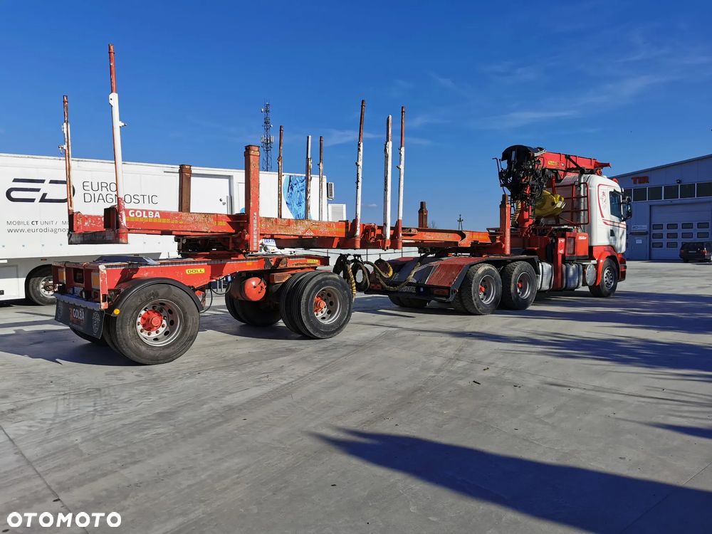 Scania R620, Epsilon S300L82, do dłużycy, drewna, lasu, kłody - 4