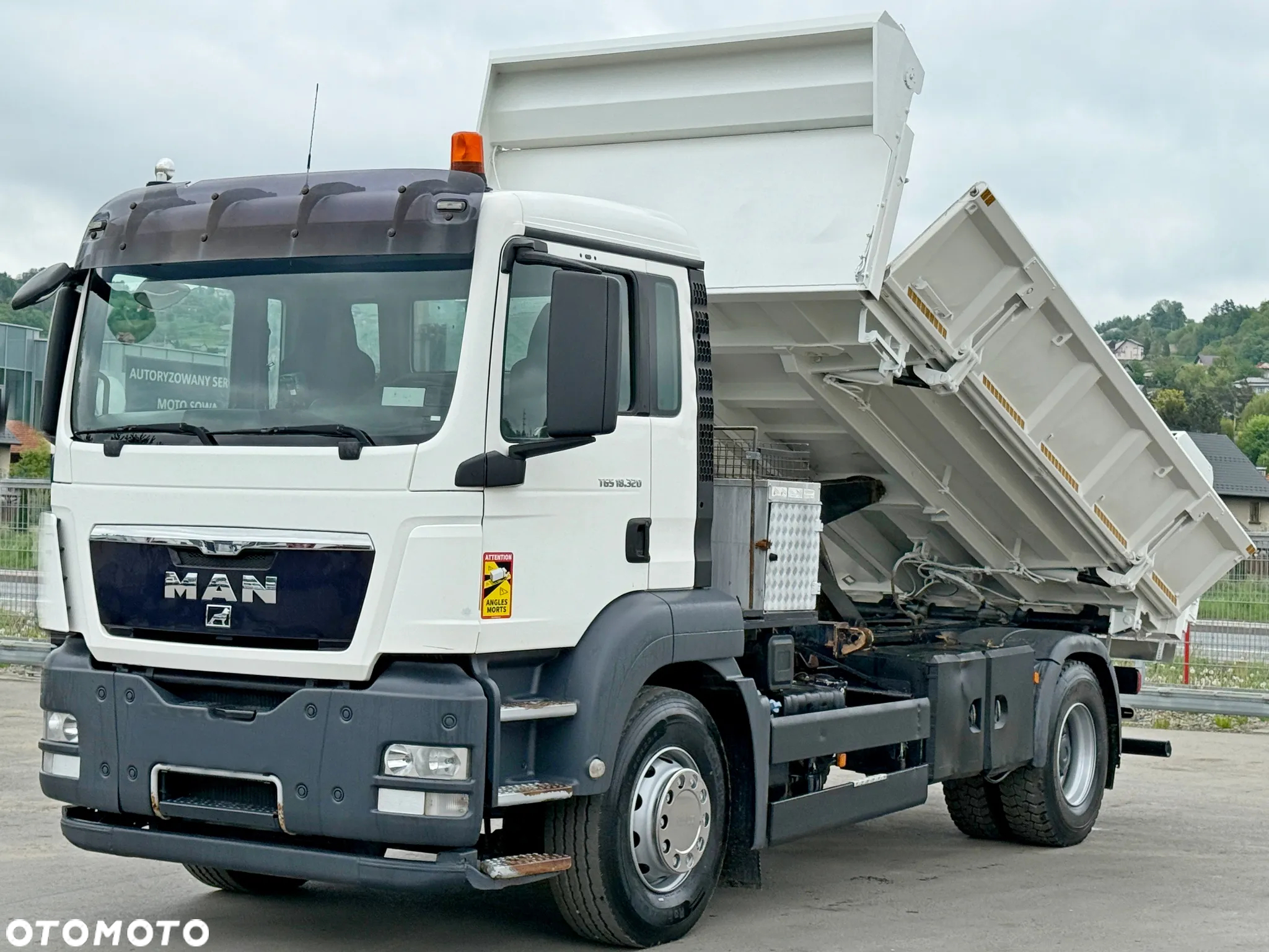 MAN TGS 18.320 * WYWROTKA 4,95 m + BORDMATIC * STAN BDB - 3