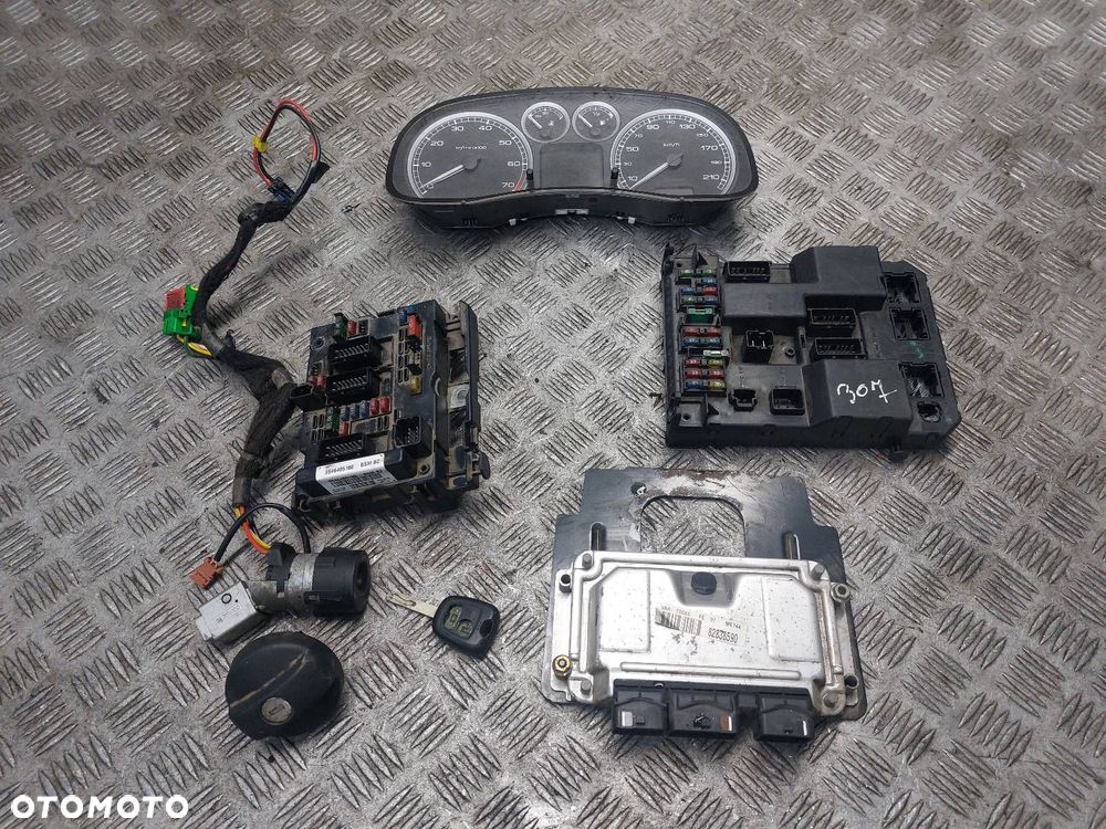 ZESTAW STARTOWY PEUGEOT 307 I 1.6 16V 9647480580 9646405180 9650218180 - 1