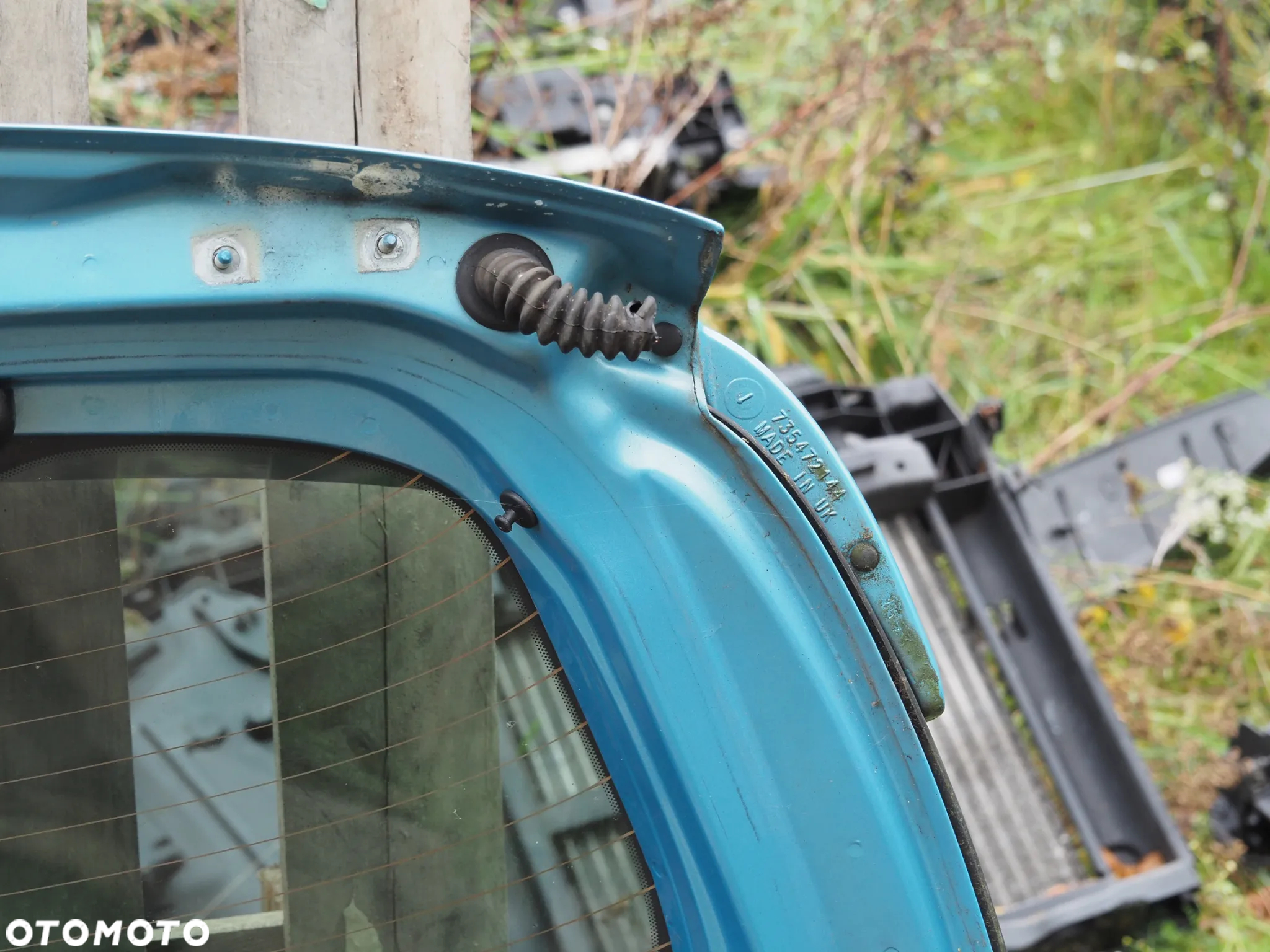 Klapa bagaznika tył Ford Ka II Scube Blue 19 - 13