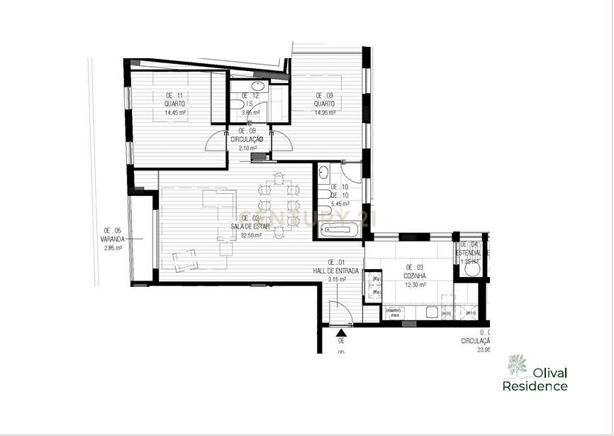 Empreendimento OLIVAL RESIDENCE - Um novo horizonte sobre o Tejo em Sa - Grande imagem: 5/5