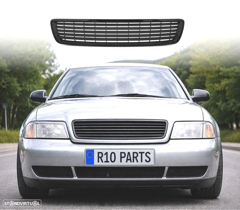 GRELHA FRONTAL AUDI A4 B5 94-00 PRETO - 1