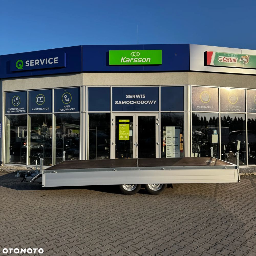 Brenderup 5520 517x204x35 NAJAZDY SUPER MOCNA PRZYCZEPA Brenderup 5520 OTWIERANE WSZYSTKIE BURTY - 8