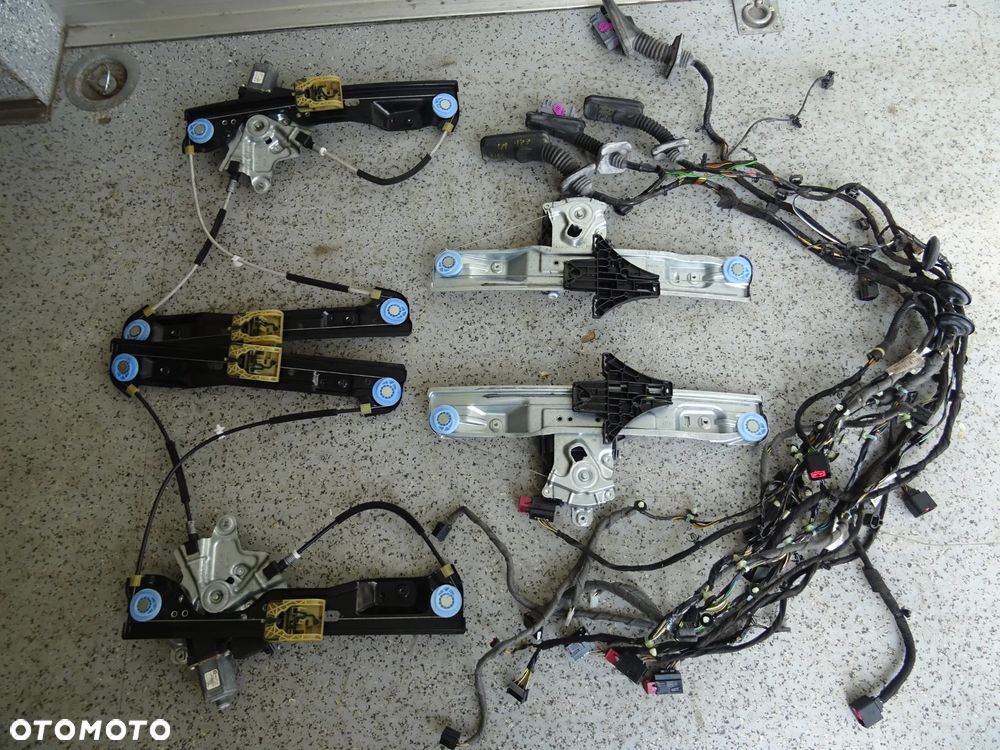 OPEL INSIGNIA A ELEKTRYCZNE MECHANIZMY SILNICZKI SZYB TYŁ ZAMIAST KORBY ZESTAW DO MONTAŻU - 12