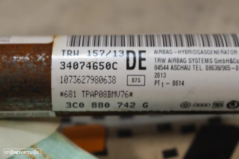 Airbags De Cortina Volkswagen Passat (362)  3C0880742g / 34074650C / 3 - 6