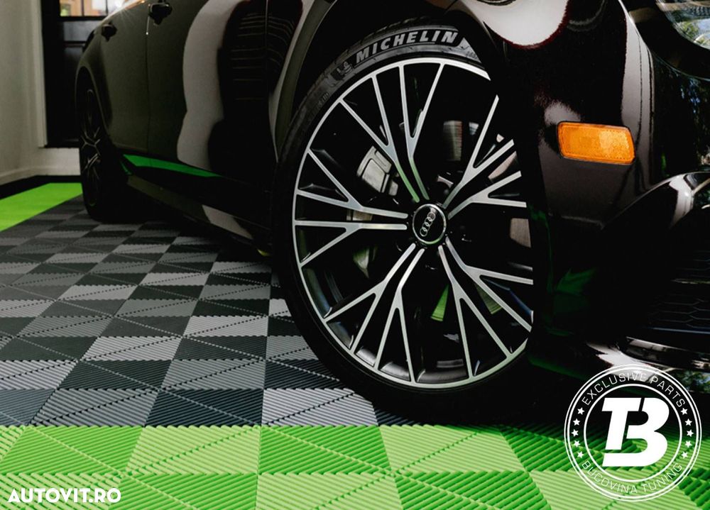 Pardoseala Modulara pentru Garaj Service Detailing - 11