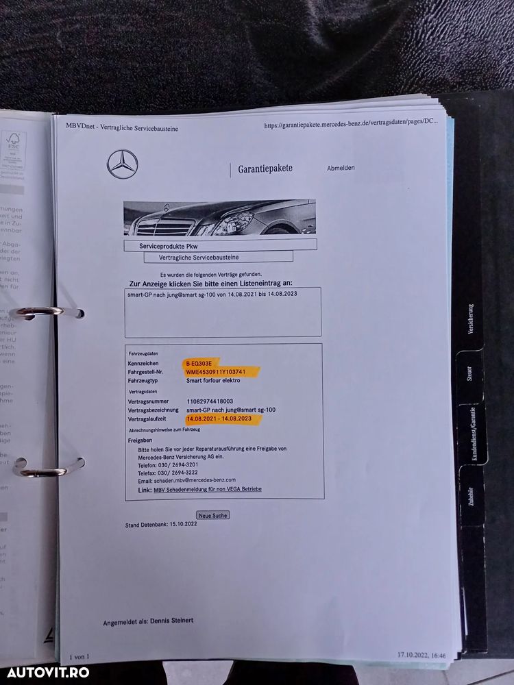 Smart Forfour EQ passion edition nightsky - 18