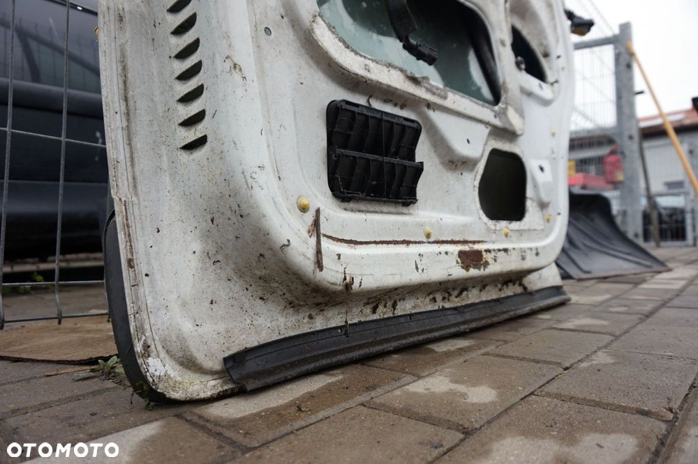 DRZWI PRZEDNIE LEWE TRAFIC II  VIVARO PRIMASTAR BIAŁY RENAULT 2001-2014 - 9