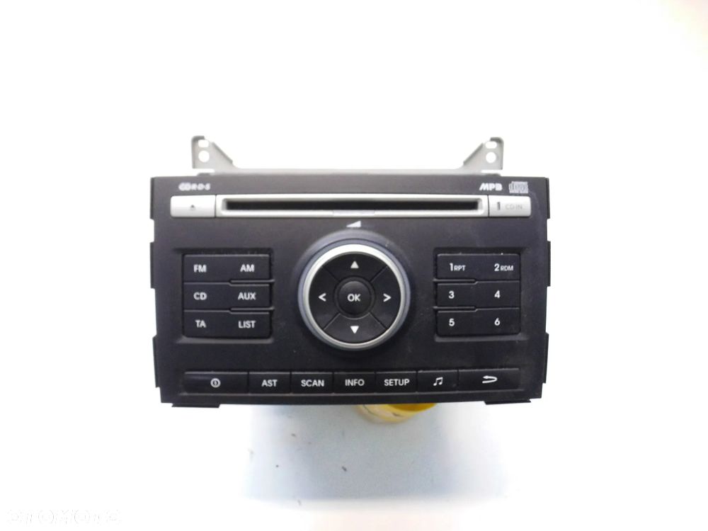 RADIO RDS MP3 96160-1H000 KIA CEED LIFT ORYGINAŁ - 1