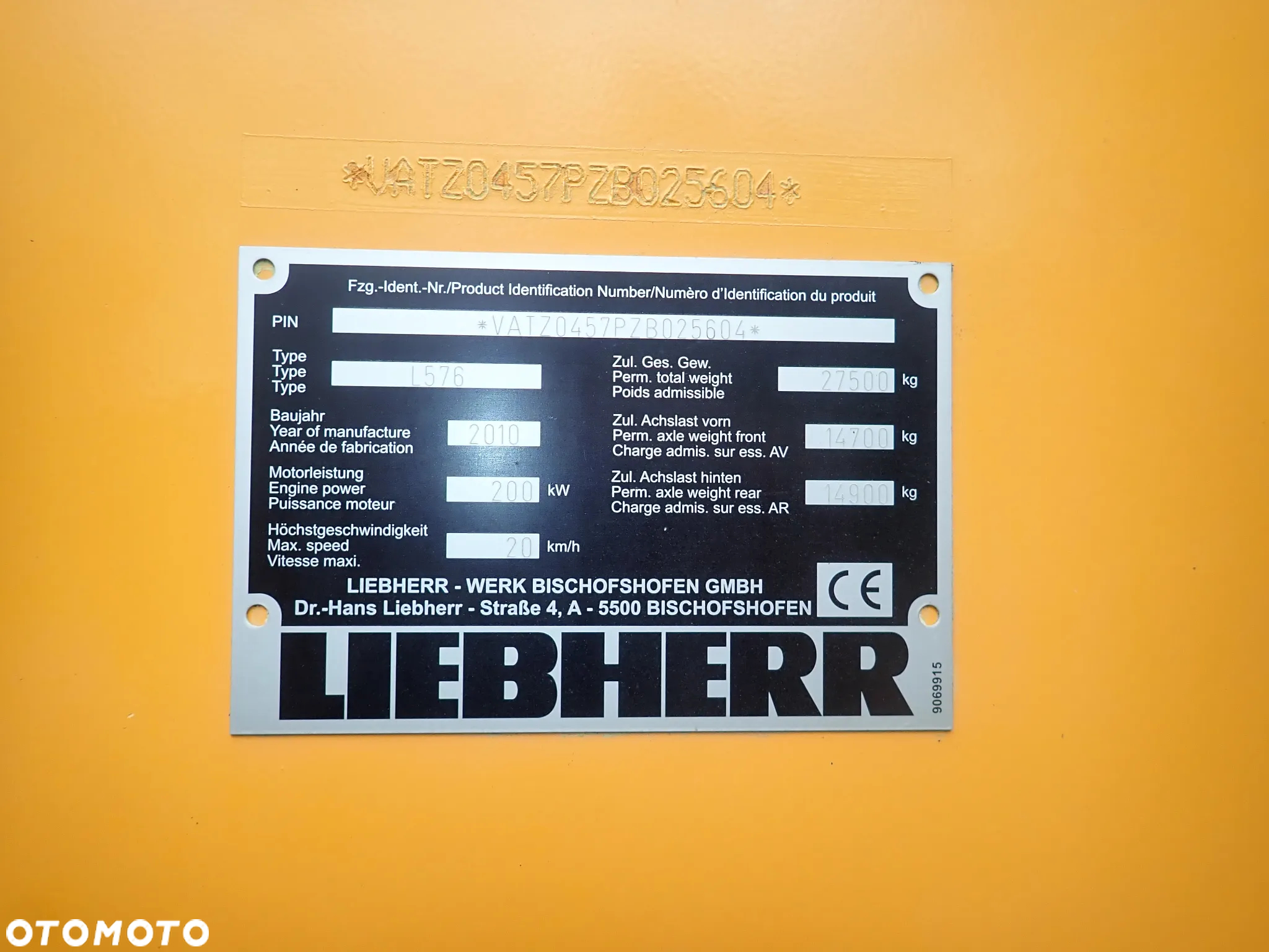 Liebherr L576 - 2