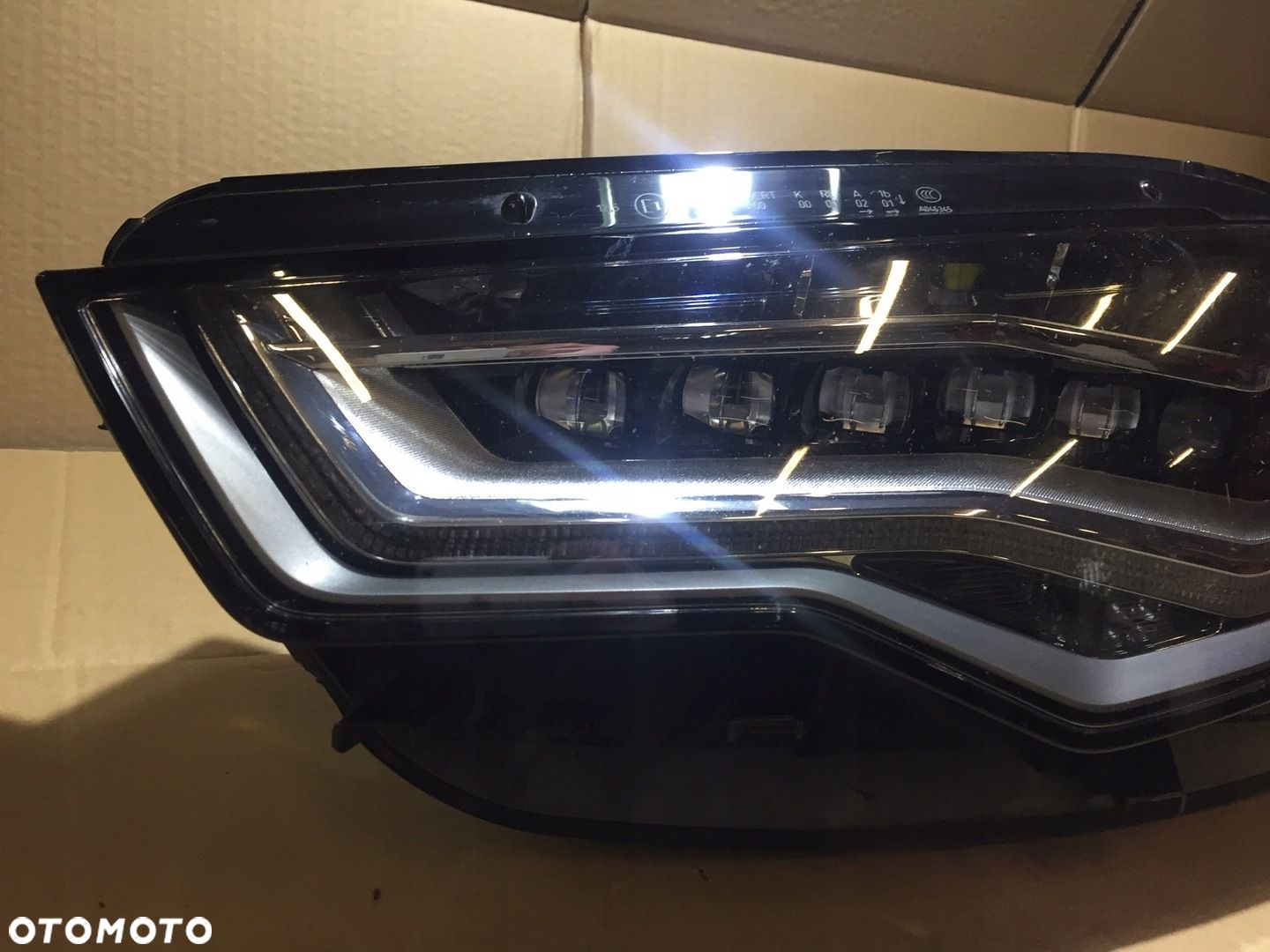 AUDI A6 C7 LAMPA LEWA PRZEDNIA FULL LED EU 4G0941033 PRZED LIFT - 2