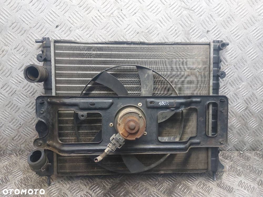 CHŁODNICA WODY + WENTYLATOR THALIA I CLIO II 1.4 8V - 1