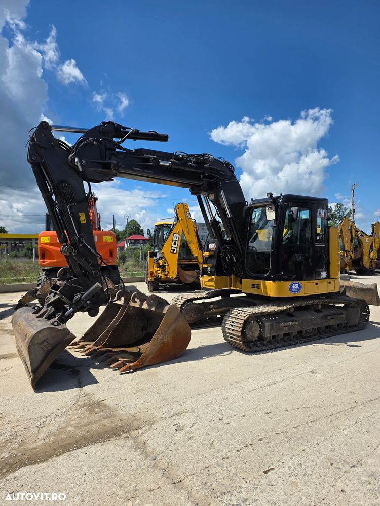 Caterpillar Cat 314E LCR deporte / 3cupe excavator pe senile compact aproape unic - 14