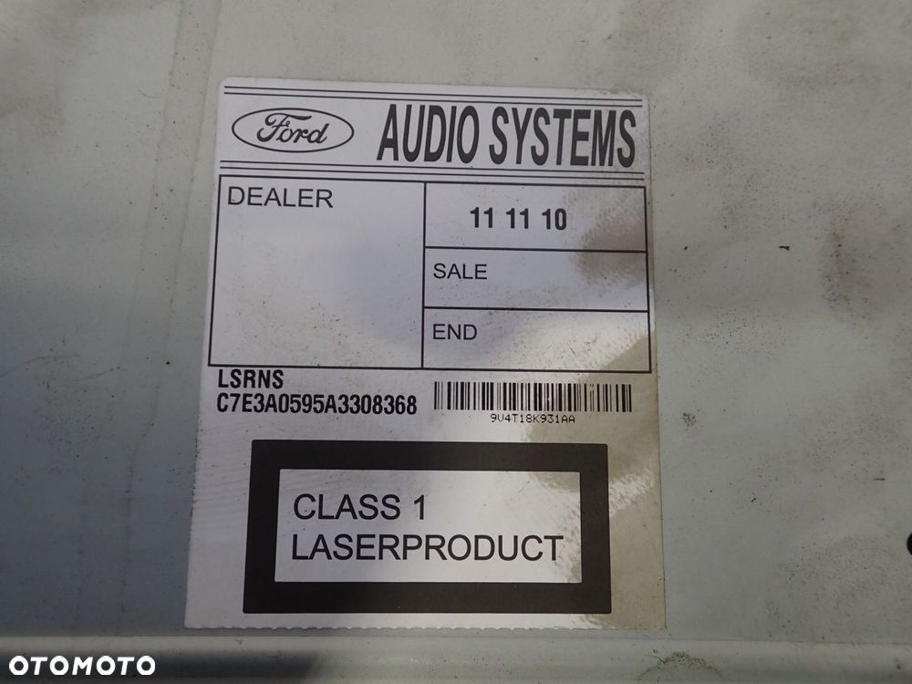 RADIO FORD C-MAX I LIFT   9V4T-18K931-AA - 10