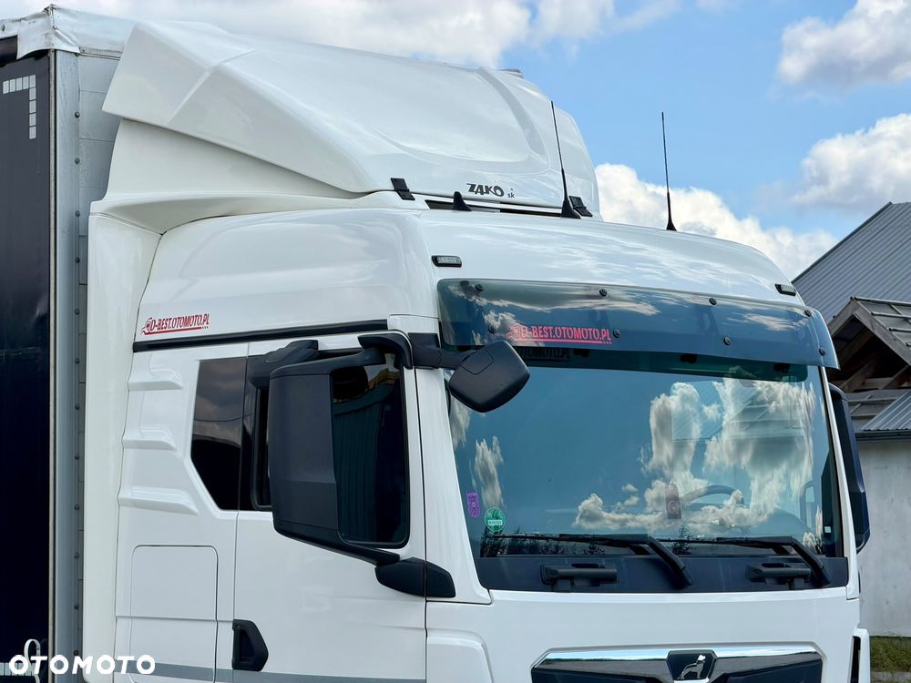 MAN TGL 12.250 / FIRANKA / 18 EUROPALET / AUTOMAT / SYPIALKA / DWA ŁÓŻKA / 2021 ROK / SPROWADZONY - 13