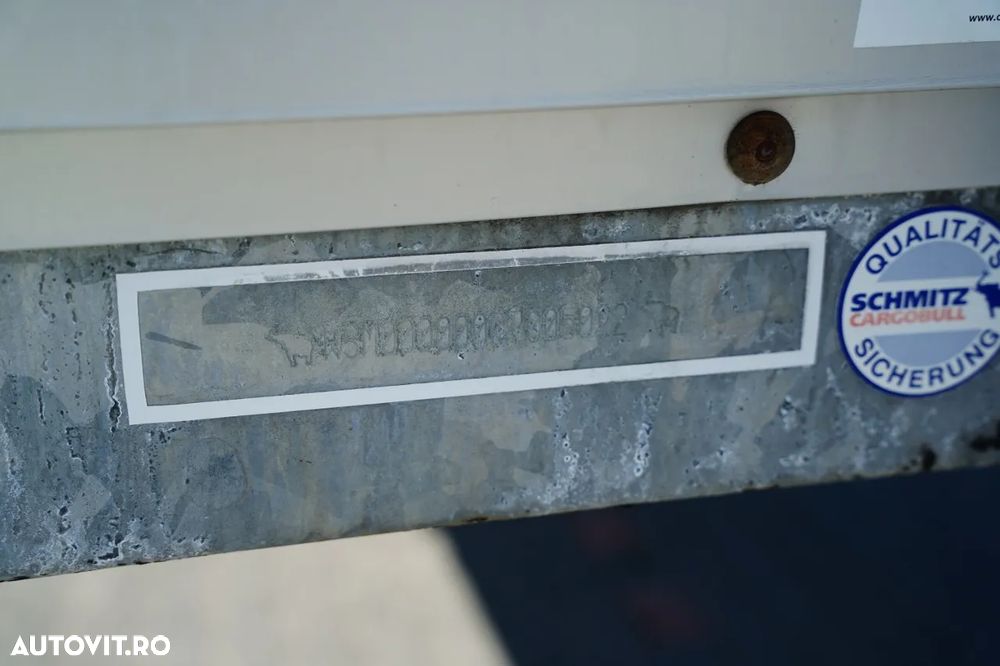 Schmitz Cargobull / CORTINĂ / STANDARD / AXE SCHMITZ - 33
