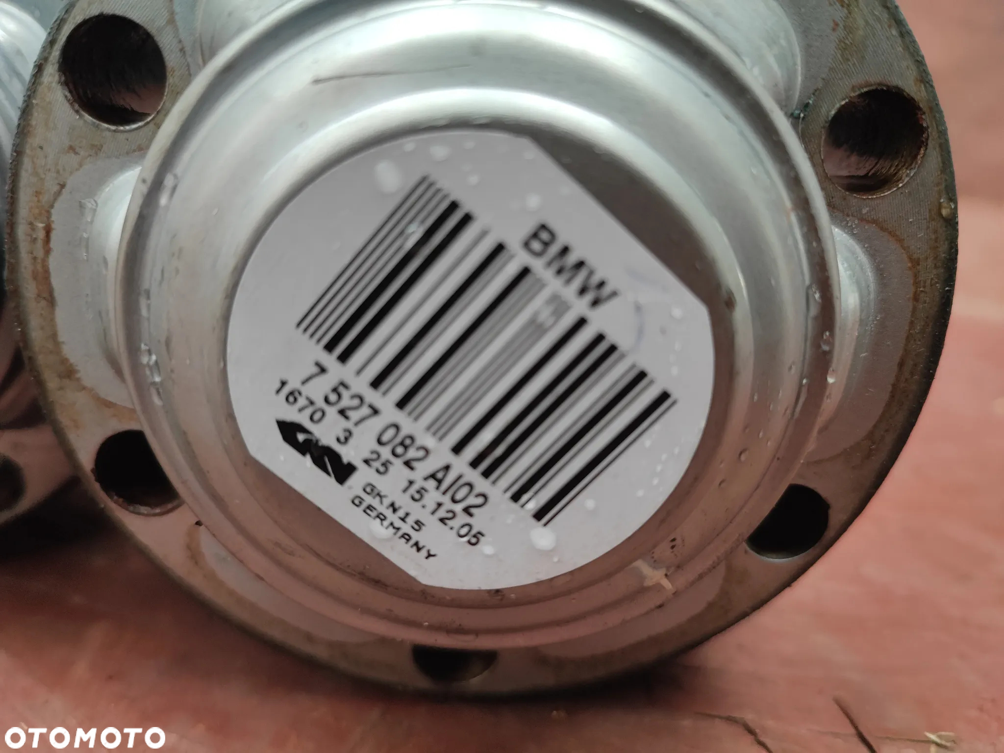 BMW E87 / E90 / E91 ORYGINALNA PÓŁOŚ LEWA / PRAWA DUŻA GŁOWA DO SILNIKÓW GAMY N52B25 / N52B30 O NR. 33 21 7 553 564 / 33 20 7 561 795 OEM W BARDZO DOBRYM STANIE - 14