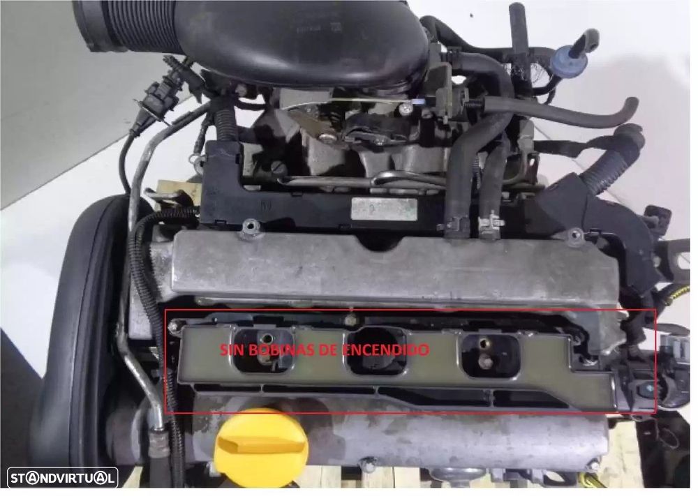 MOTOR COMPLETO OPEL ASTRA G FASTBACK 1999 -X18XE1 - 5