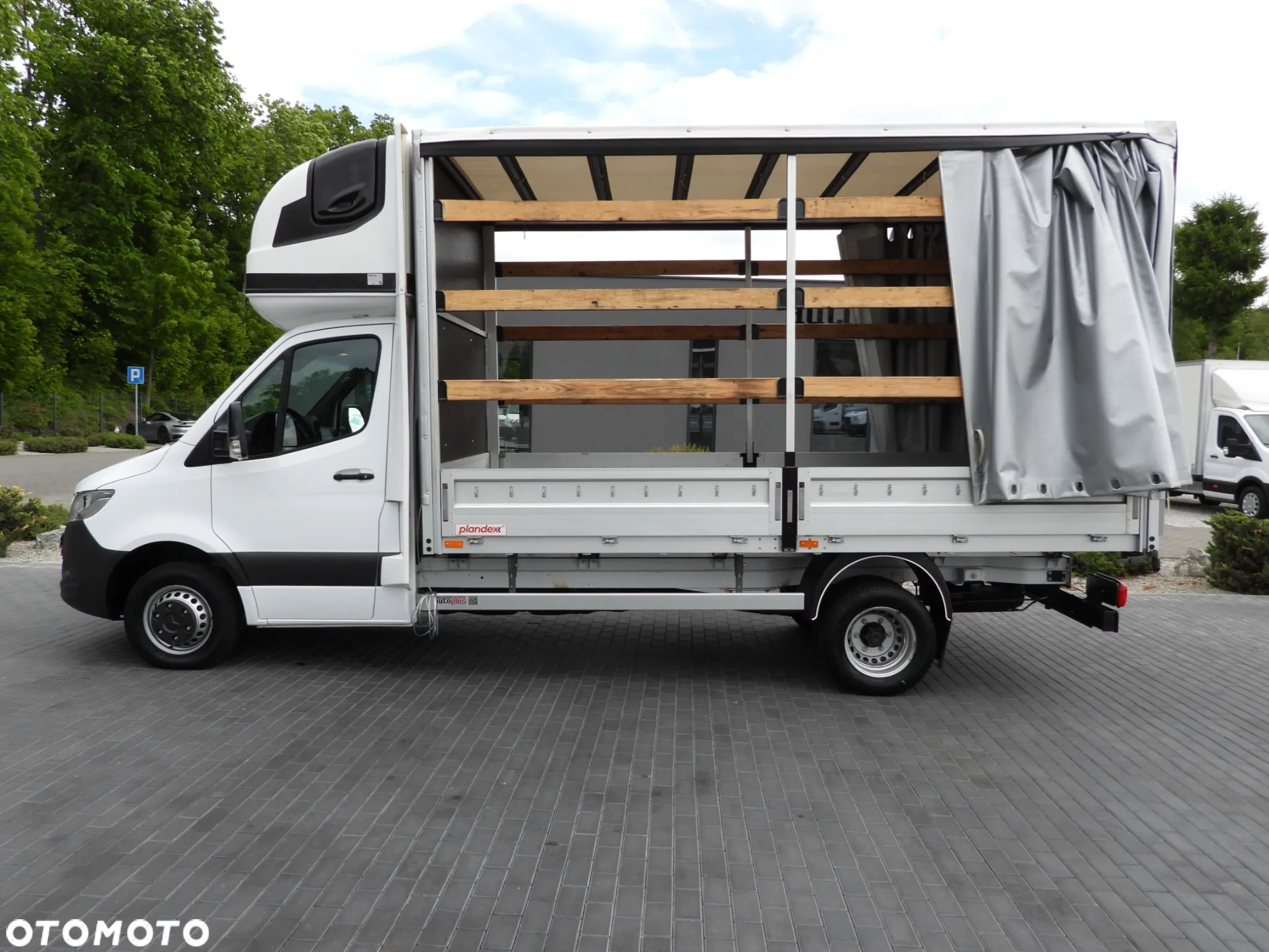 Mercedes-Benz SPRINTER 519 PLANDEKA 8 PALET WEBASTO TEMPOMAT BLIŹNIACZE KOŁA KLIMATYZACJA 190KM [ 188999 ] - 9