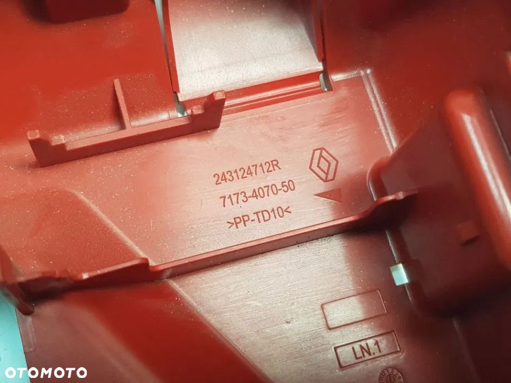 OSŁONA KLEMY PLUSOWEJ Renault Kajdar Captur II Megane IV 243124712R - 6