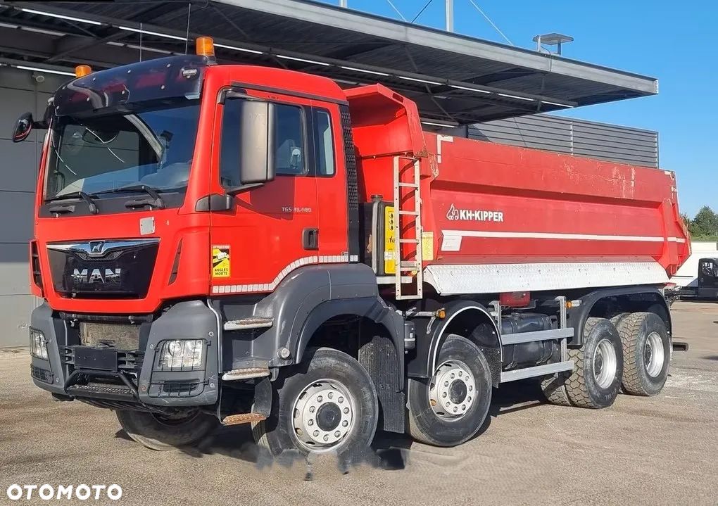 MAN TGS 41.480 8x8 Big Axle / 20 m³ Wywrotka / Automat / Euro 6 / 183 tys. km! - 1
